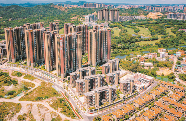     惠州城市建設(shè)日新月異，人居品質(zhì)大幅提升。  惠州日報記者周楠 攝