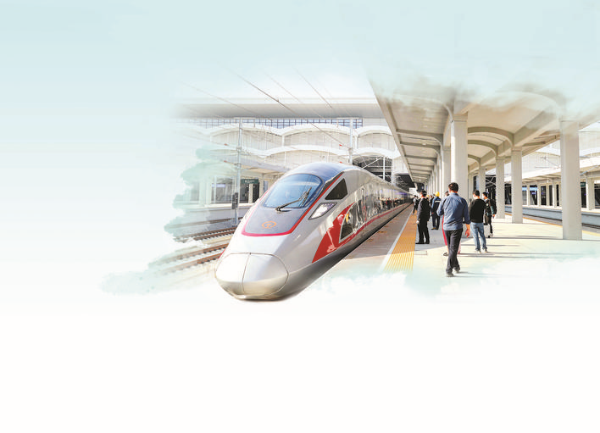 12月10日,贛深高鐵正式開通運營。 惠州日報記者楊建業 攝