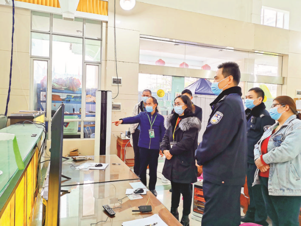     市紀檢監察系統開展疫情防控監督檢查。