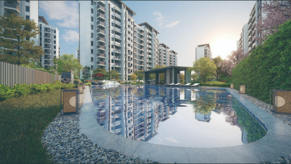 吉祥東方花園項目效果圖。