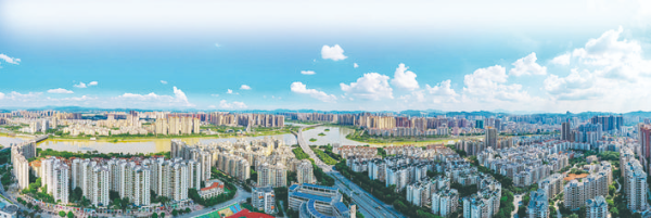 身處粵港澳大灣區的惠州,城市環境不斷向好,散發出不一般的宜居魅力。 本組圖片 惠州日報記者周楠 攝