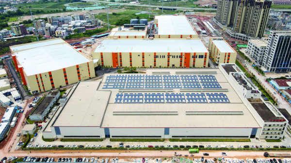     億緯鋰能第二十九工廠。