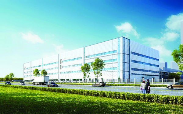 德賽西威智能網聯惠南工業園二期項目效果圖。(翻拍)