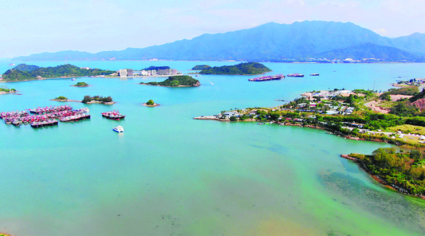 小桂村依山傍海,風景優美。