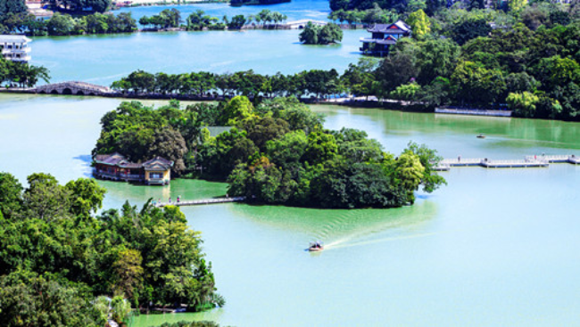 西湖十八景_留丹點(diǎn)翠